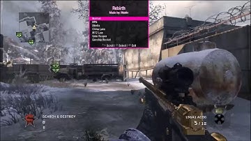 Rebirth v1( BEST BLACK OPS 1 MENU ) AZZA .3 EB