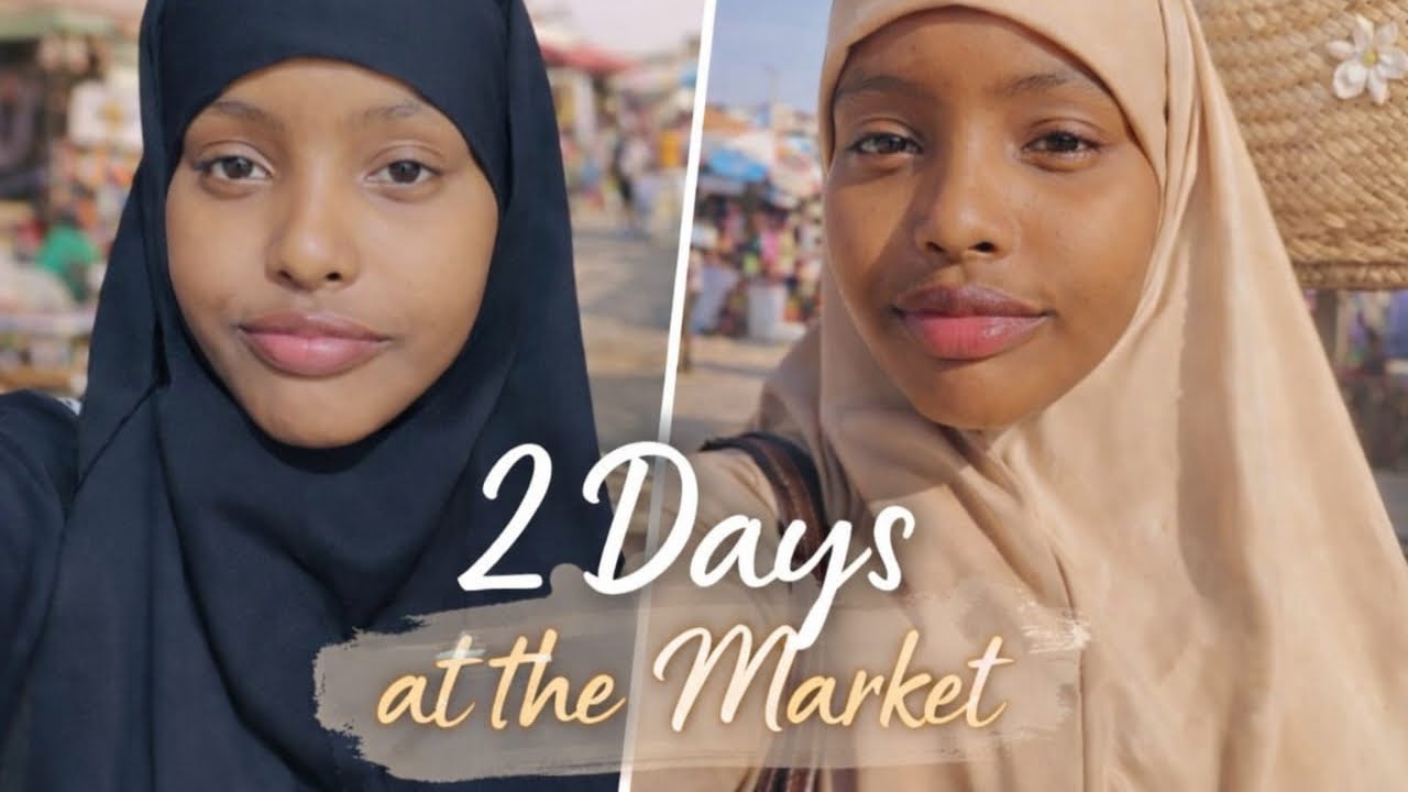 2 DAYS IN GAROWE MARKET 🌸🛍️