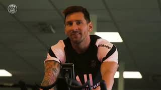 LEO MESSI'S 1st training session at PSG with new teammates | Neymar | Ramos | Mbappe |