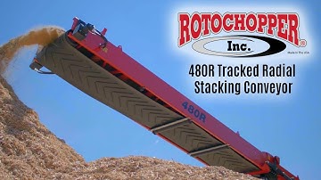 480R Tracked Radial Stacking Conveyor