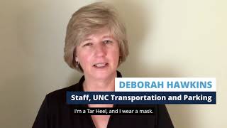 I am a Tar Heel, and I wear a mask