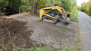 Buying and developing a piece of land  Part 1 : Cutting in a driveway