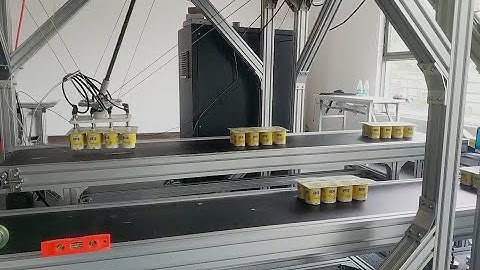 Pick-and-Place and Palletizing of Boxed Yogurt Using the Cable-Driven Parallel Robot—TBot