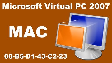 How to Edit the MAC Addresses for Virtual PC 2007 Guest Virtual Machines