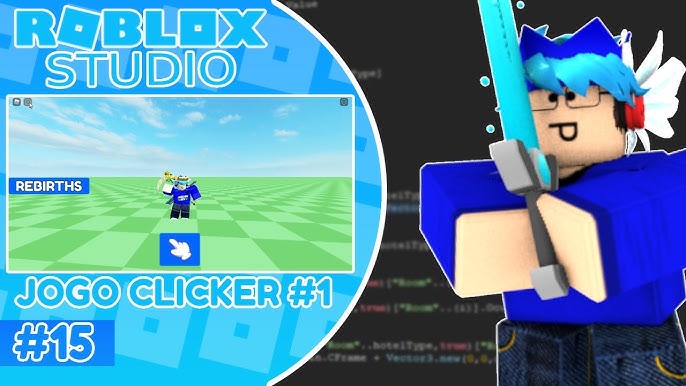 COMO CRIAR UM SIMULADOR DE CLICK NO ROBLOX #1!! 