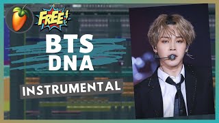 BTS(방탄소년단) - DNA Instrumental | FL Studio Remake | Free FLP