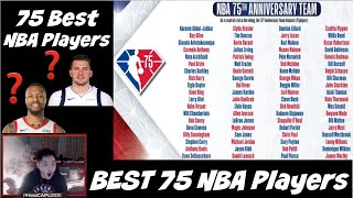 NBA 75 GREATEST PLAYERS LIST REACTION | Using Numbers to Find the 75 BEST NBA Players of All-Time