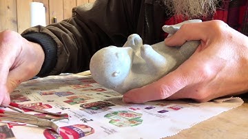 Mi’kmaw Stone Carver - Kiwnik - Otter