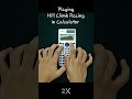 Playing Hill Climb Racing in Calculator #shorts #viral #casio