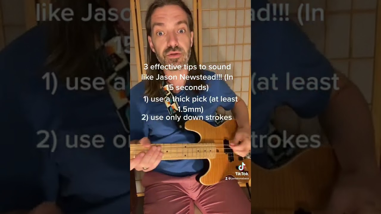 3 effective tips to sound like Jason Newstead (in 15 seconds) 