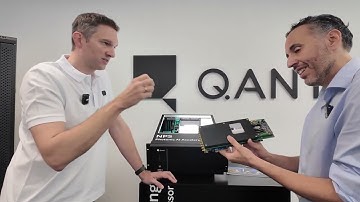 PHOTONIC AI ACCELERATOR BREAKTHROUGH FROM Q.ANT CEO Dr. Michael Förtsch!