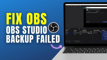 How To Fix OBS Studio Backup Failed (2026)