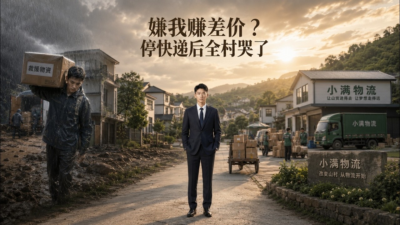 被全村趕走後，全村求我送快遞