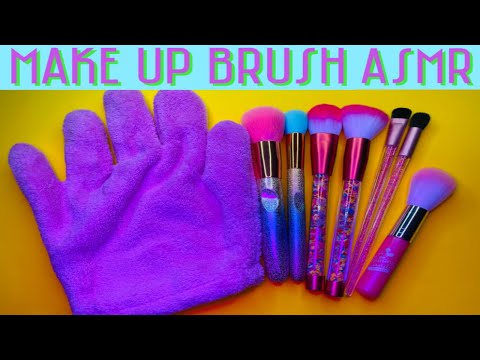 【ASMR】メイクブラシの音/make up brush　arms