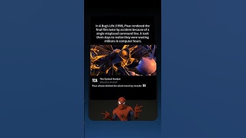 In A Bug’s Life 1998, Pixar almost lost the movie