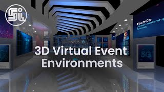 3D Virtual Event Environments