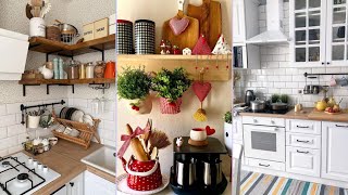 100+ Beautiful Small Kitchen Decorating ldeas. small Kitchen decoration #kitchen #smallkitchenideas