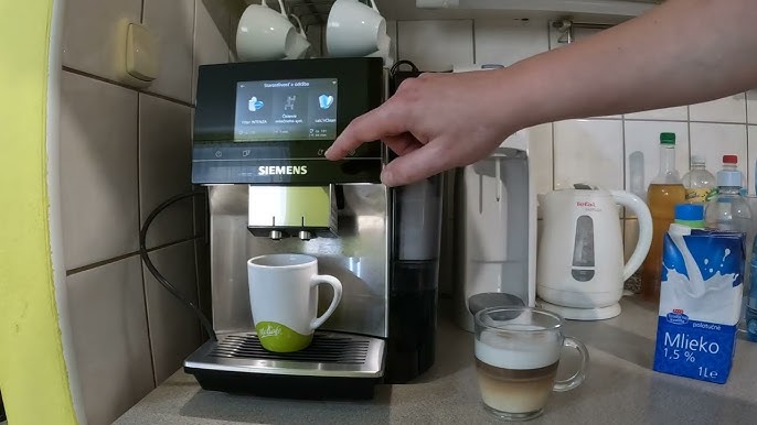 Siemens Electroménager Machine à café automatique connectée EQ. 700,  Display iSelect, coffeeWorld, cappuccinatore flexible, Home Connect, acier  inox, TQ705R03 Integral : : Cuisine et Maison