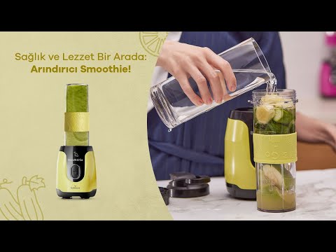 Sağlık ve Lezzet Bir Arada: Arındırıcı Smoothie! 🥒😍