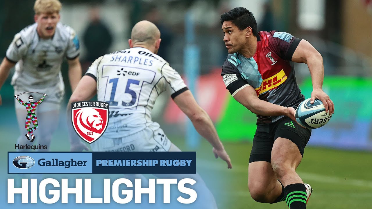 Harlequins v Gloucester - HIGHLIGHTS Nine Tries Scored in Rout Gallagher Premiership 2020/21