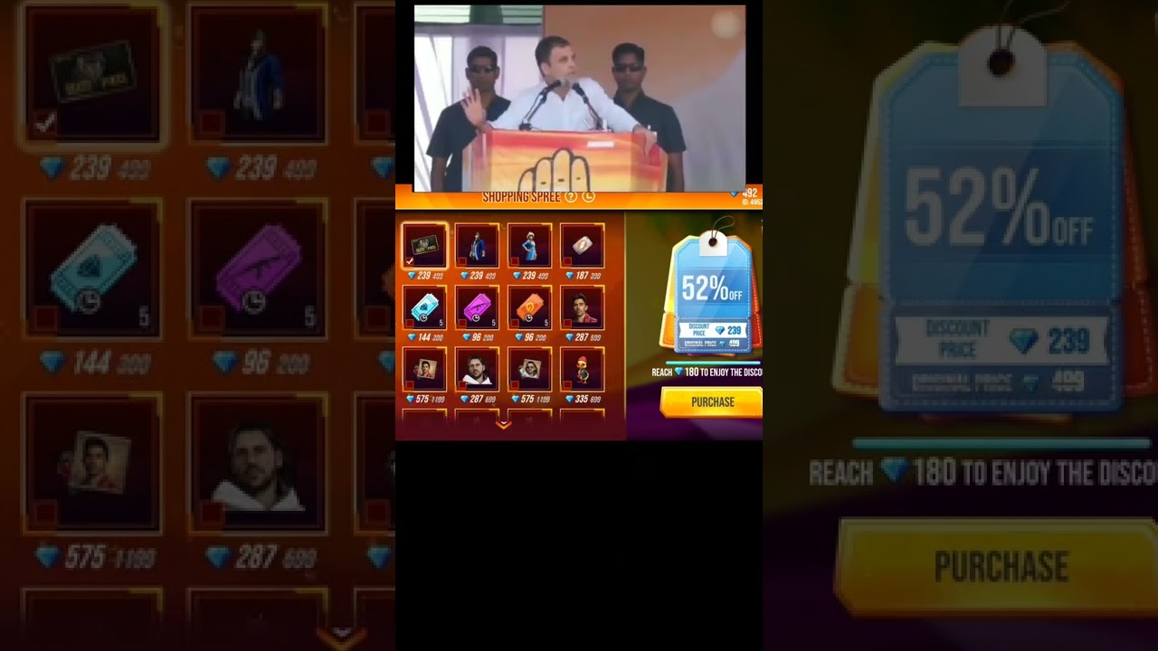 FREE FIRE NEW EVENT||🔥✨NEW SHOPPING SPREE EVENT IN FREE FIRE//🔥✨UP TO 90% OFF DISCOUNT EVENT🔥