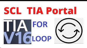 For loops  with TIA Portal V16 | 2D array| SIEMENS TIA portal |S7-1500 | SCL Tutorial for TIA Portal