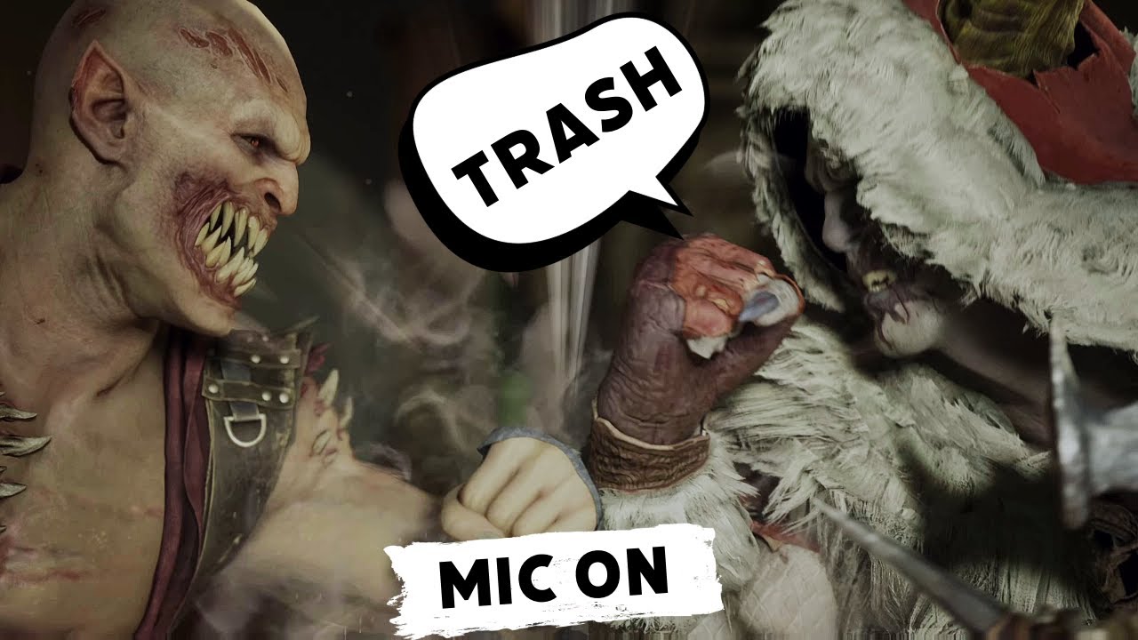 MK1 Players Trash Talk, Angry And Rage Vs. Baraka | Mortal Kombat 1