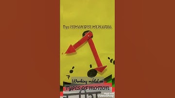 working model: "TYPES OF MOTION(गति के प्रकार)" #workingmodel #typesofmotion #modelonmotion #BEd