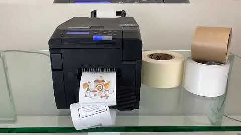 DTM CX86e Color Tag Printer - TYCOT
