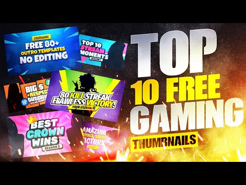 Gaming  Thumbnail Template Free Download