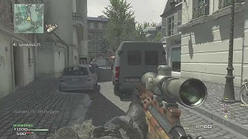 MW3: MSR Sniping MOAB!