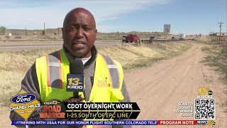 CDOT starts four-month project to improve traffic safety on Interstate 25 north of Pueblo