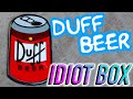 The simpsons duff beer  mancave gameroom  wall art by idiot box art