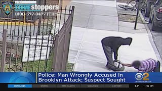 Police: Man Wrongly Accused In Brooklyn Attack; Suspect Sought