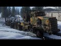 С одним прицепом скучно, нужно два - 661 часть - SnowRunner