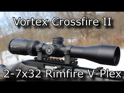 Vortex Crossfire II 2-7x32 Perfect 22LR Scope “Rimfire V-Plex” model
