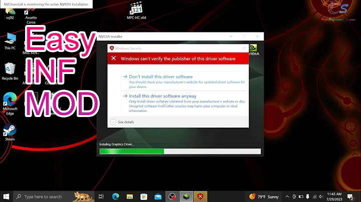 NVIDIA INF Driver Mod (Easy NVcleaninstall Method)
