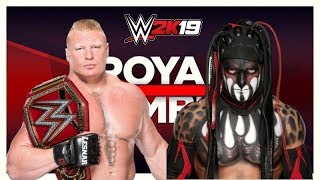 Wwe 2K19 Finn Balor Demon Vs. Brock Lesnar Universal Championship Epic Match
