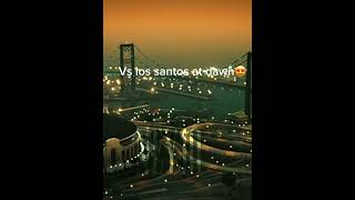 Los santos at night🥱 Vs Los santos in dawn😍||Song name:TAKA LA DENTRO