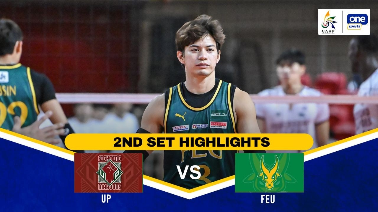 UP vs FEU | SET 2 HIGHLIGHTS | UAAP SEASON 88 MEN’S VOLLEYBALL ROUND 2 ...