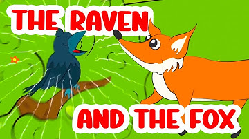 The Raven And The Fox | Bedtime Stories for Kids | @Fairy-TalesEnglish