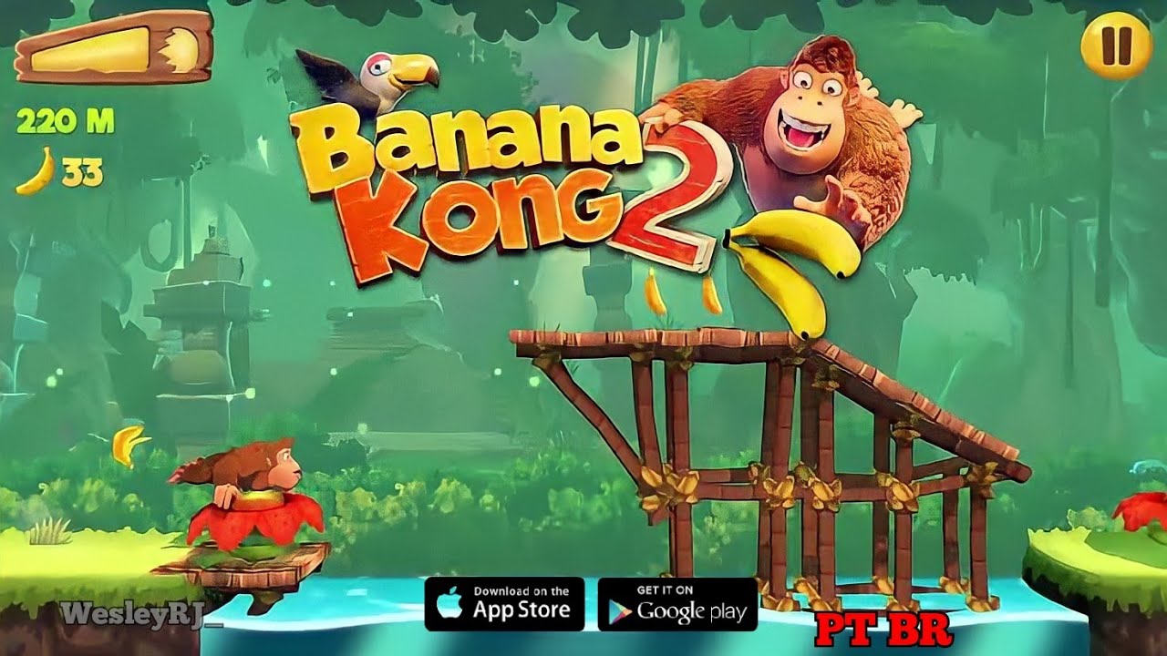 Banana Kong 2 (acesso antecipado) Pendente Verificado por Play Protect  Cancelar Jogar Este app está em