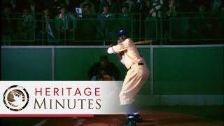 Heritage Minutes: Jackie Robinson