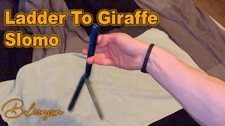 Ladder To Giraffe Slomo - Intermediate / Low Advanced Balisong Combo