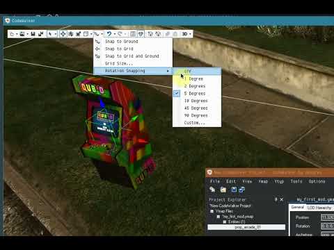 Part 4 -  First mod   CodeWalker setup and file test