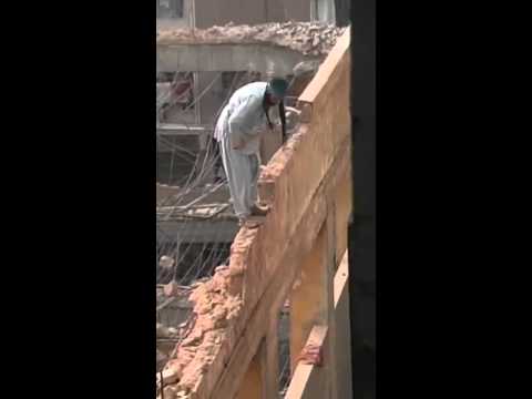 Demolition From Top Of Wall You Demolition From Top Of Wall