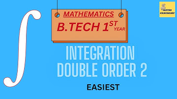 Double Integration Made Easy: Change of Order Explained | B.Tech 1st Year Calculus