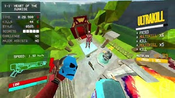 Speedrunning a random ultrakill level every day until i start hrt | Day 69 (1-1)