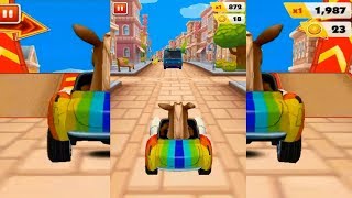 Pony Craft Unicorn Car Racing - Pony Care Girls | Endless Driving Racing Android GamePlay screenshot 2