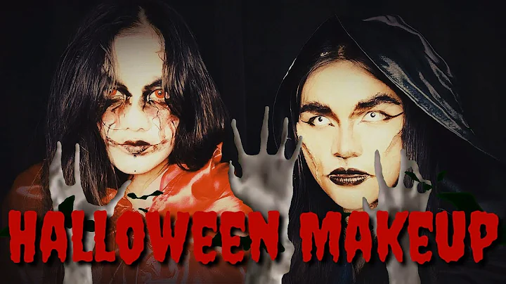 SCARY HALLOWEEN MAKEUP + COSTUME | VAMPIRE & WEREW...